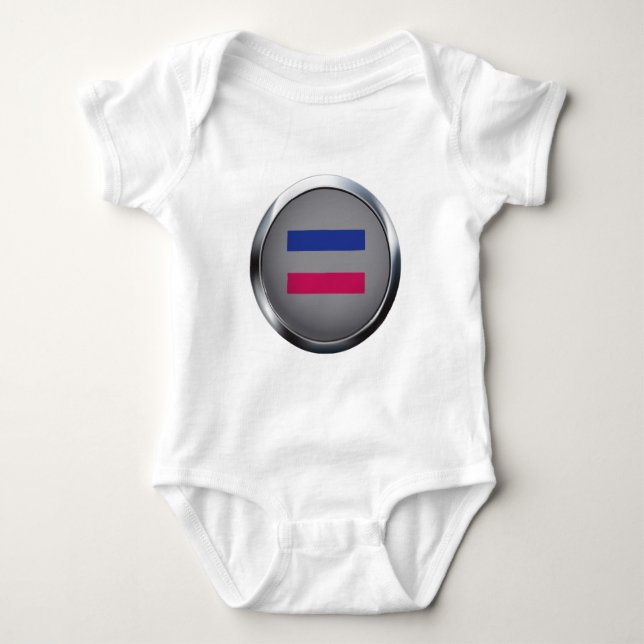 BODY PARA BEBÊ MEDALHÃO ANDRÓGINO (Frente)