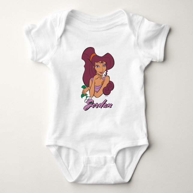 Body Para Bebê Megara Goddess at Heart Baby Bodysuit (Frente)