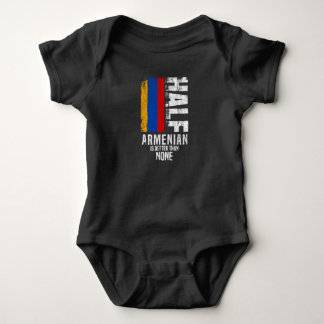 Body Para Bebê Meio-Armênio é melhor que nenhum armênio engraçado