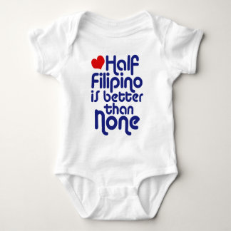 Body Para Bebê Meio filipino...