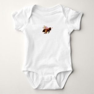 Body Para Bebê Mel Bee Voando 