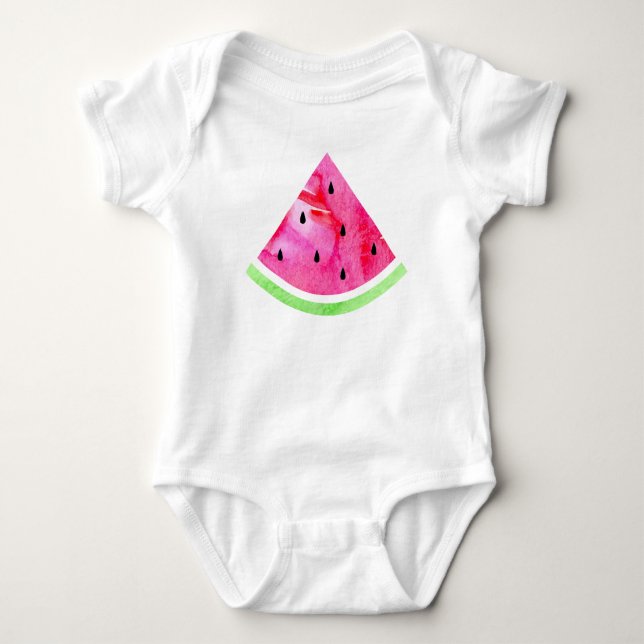 Body Para Bebê Melancia (Frente)