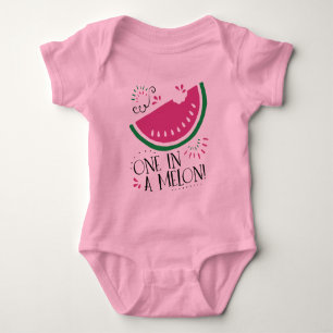 Body Para Bebê Melancia Um em um Melon Baby Romper
