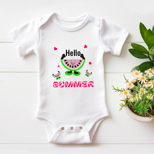 Body Para Bebê Melancias frescas