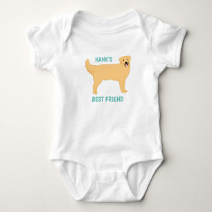 Body Para Bebê Melhor amigo do ouro Retriever