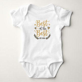 Body Para Bebê Melhor Bodysuit de Bebê – EST. 2024