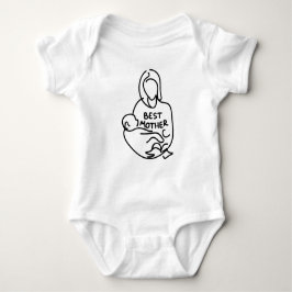 Body Para Bebê Melhor mãe
