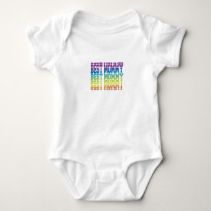Body Para Bebê Melhor Mamãe
