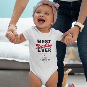 Body Para Bebê Melhor Pai Nunca   Primeiro Dia de os pais