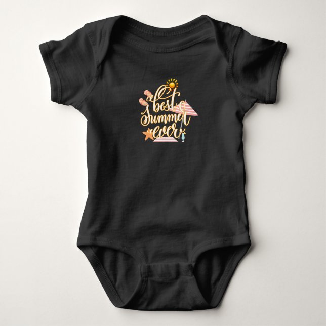 Body Para Bebê Melhor Verão de Todos (Frente)