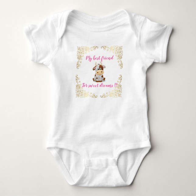 Body Para Bebê Melhores Amigos Para Sonhos Doces (Frente)