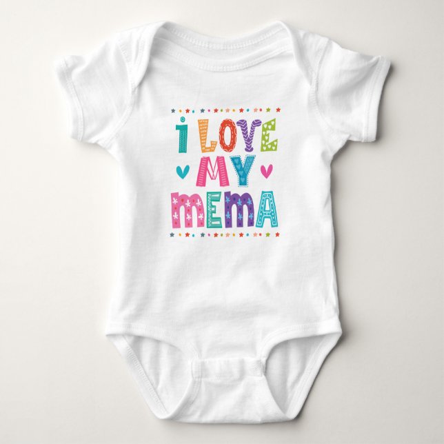 Body Para Bebê Mema Baby Outfit (Frente)