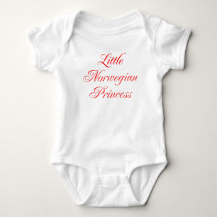 Body Para Bebê Menina da Princesa Norueguesa