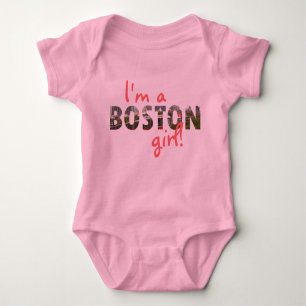 Body Para Bebê Menina de Boston!