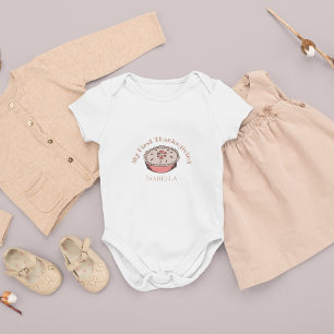 Body Para Bebê Menina de torta de mirtilo e doçura