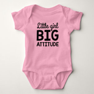 Body Para Bebê Menina Pequena Grande Atitude