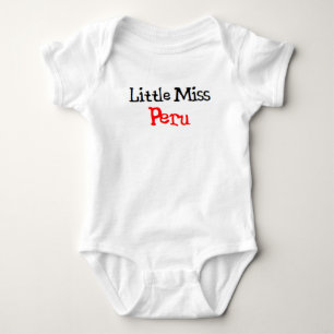 Body Para Bebê menina peruana