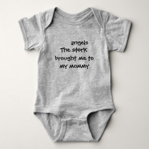 Body Para Bebê Meninas/Meninos De Roupa De Banda - Os Anjos