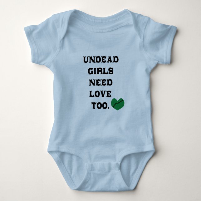 Body Para Bebê Meninas Mortas Precisam De Amor Também (Frente)
