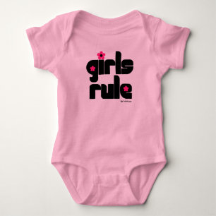Body Para Bebê Meninas Regra
