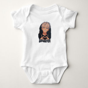 Body Para Bebê Menino Anime Coração de Prata - Roupas Estéticas p