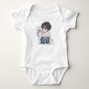 Body Para Bebê Menino Anime Rebel Cozy - Blusão Branco Infantil E
