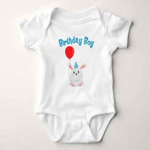 Body Para Bebê Menino brincalhão do aniversário do rato