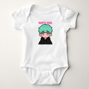 Body Para Bebê Menino Chibi Fofo: Acessórios de Anime Kawaii para
