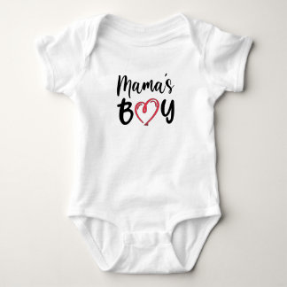 Body Para Bebê Menino da mamãe