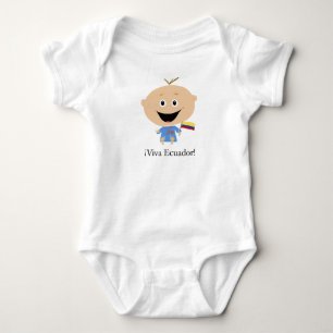 Body Para Bebê Menino equatoriano -