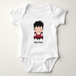 Body Para Bebê Menino Vampiro Fofo, Bebê Halloween