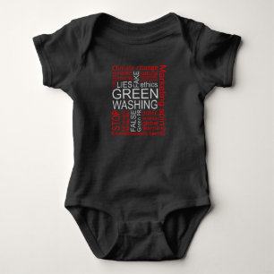 Body Para Bebê Mentira Falso de lavagem em Greenpeace