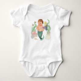 Body Para Bebê Mer Boy com Net