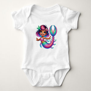 Body Para Bebê Mermaid Girl