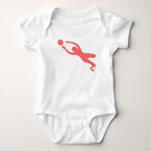 Body Para Bebê Meta Keeper - Rosa Tropical