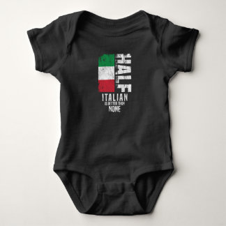 Body Para Bebê Metade Do Italiano É Melhor Do Que Nenhuma Fla Ita