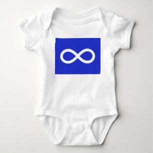Body Para Bebê Metis Flag, Métis flag