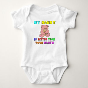 Body Para Bebê Meu baby-sitter é melhor
