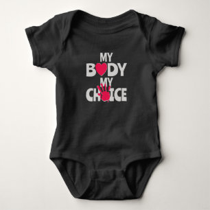 Body Para Bebê Meu Corpo Minha Escolha