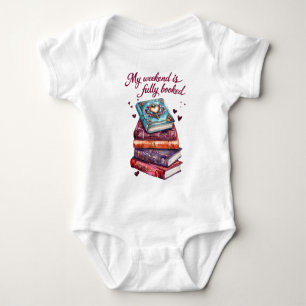 Body Para Bebê Meu fim de semana está totalmente ocupado