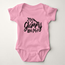 Body Para Bebê Meu Glammy ama-me! Bebê