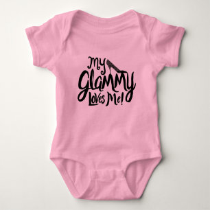 Body Para Bebê Meu Glammy ama-me! Bebê