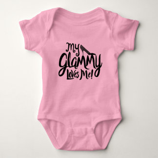 Body Para Bebê Meu Glammy ama-me! Bebê
