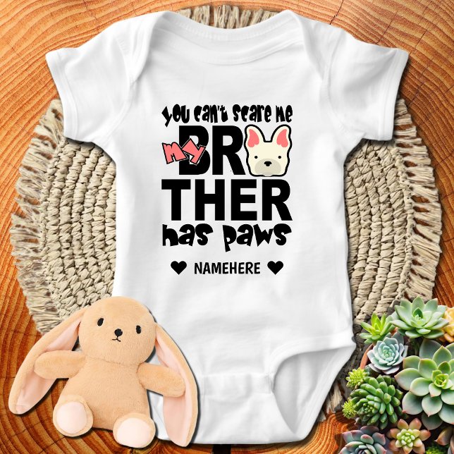 Body Para Bebê Meu Grande Irmão Tem Patas (Criador carregado)