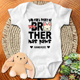 Body Para Bebê Meu Irmão Mais Velho Tem Patas