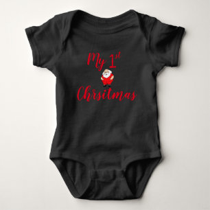 Body Para Bebê Meu Natal de 1rua