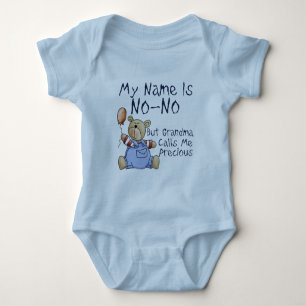 Body Para Bebê Meu nome é não nenhum