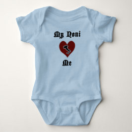 Body Para Bebê Meu Noni Me Ama