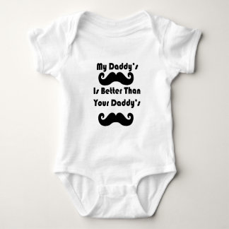 Body Para Bebê Meu Pai bigode é melhor
