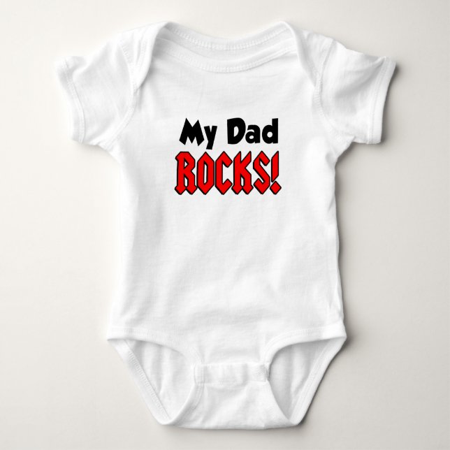 Body Para Bebê Meu Pai é Incrível (Frente)